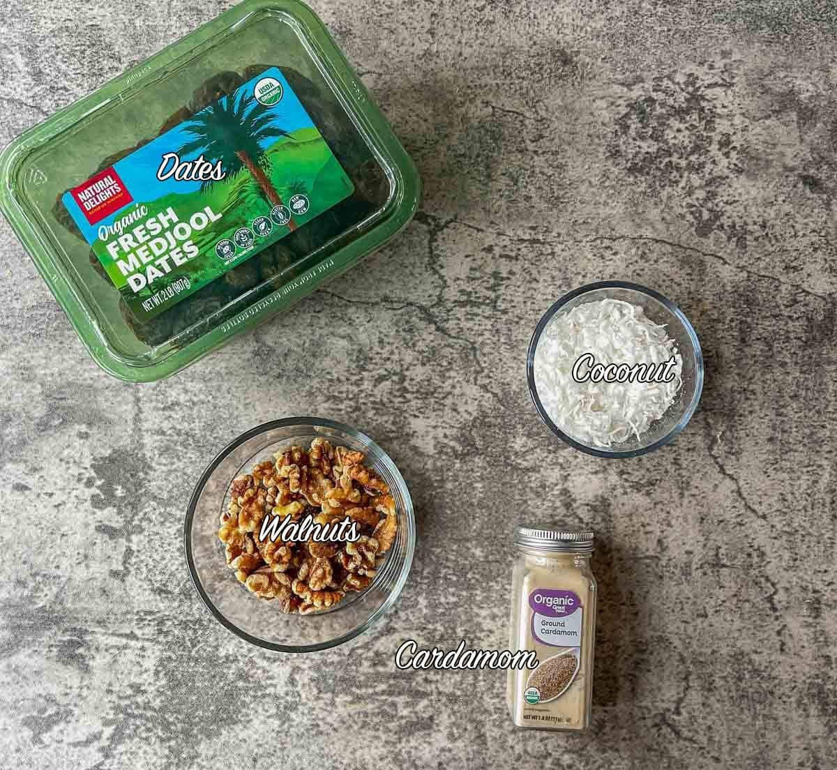stuffed dates ingredients