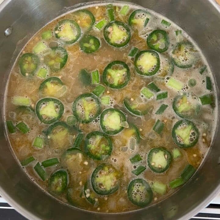 Cream of Jalapeno Soup | Hilda's Kitchen Blog