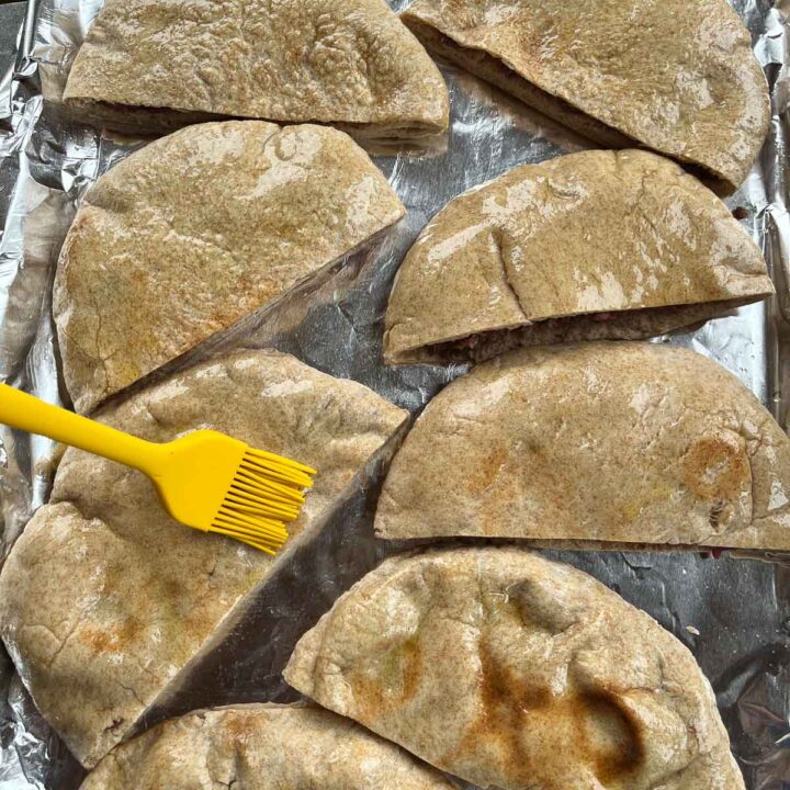 Arayes | Meat-Filled Pita Pockets | Hilda's Kitchen BLog