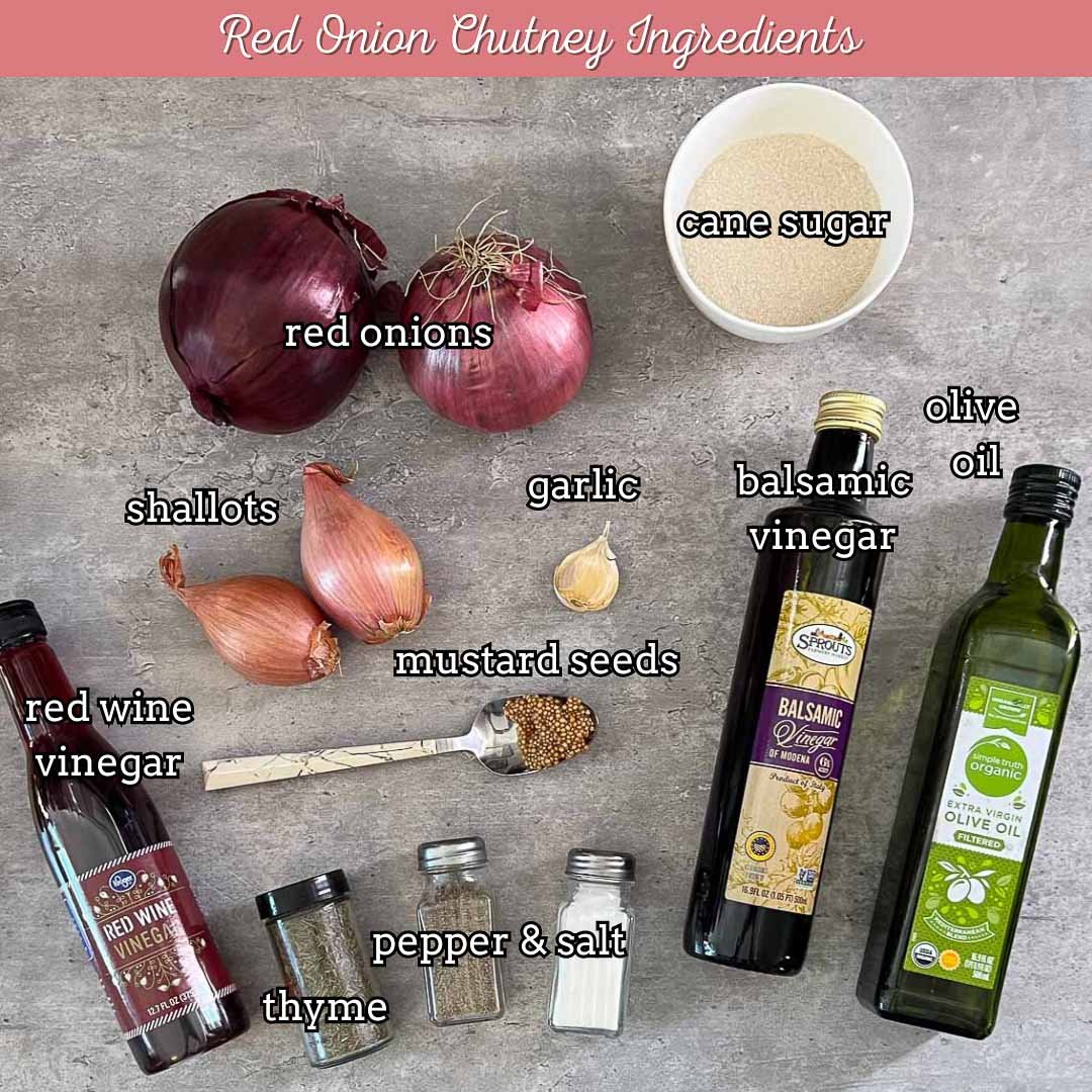 red onion chutney recipe ingredients