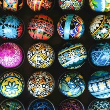 Ukrainian Easter eggs / pysanka eggs