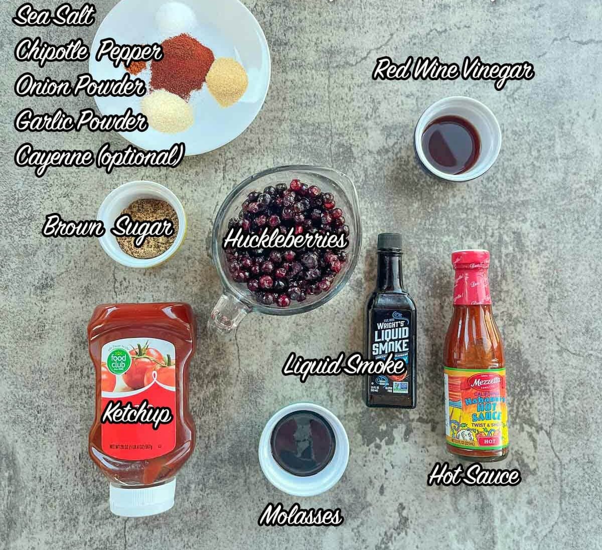 huckleberry bbq sauce ingredients