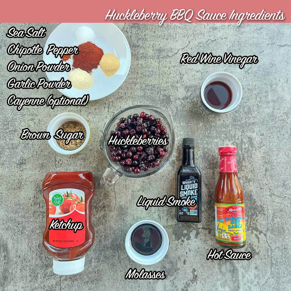 huckleberry bbq sauce ingredients