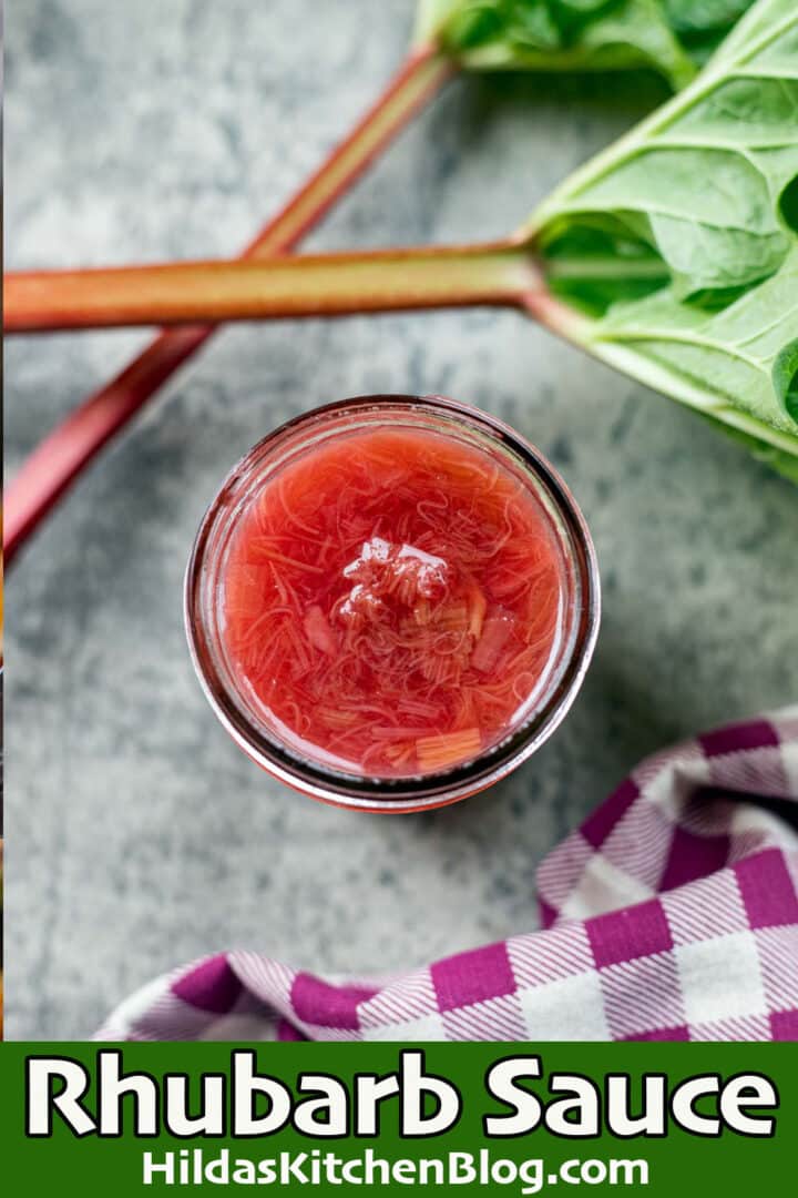 rhubarb sauce pin