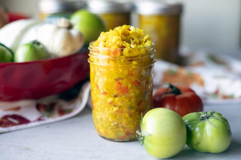 Zesty Chow Chow Relish | Hilda's Kitchen Blog