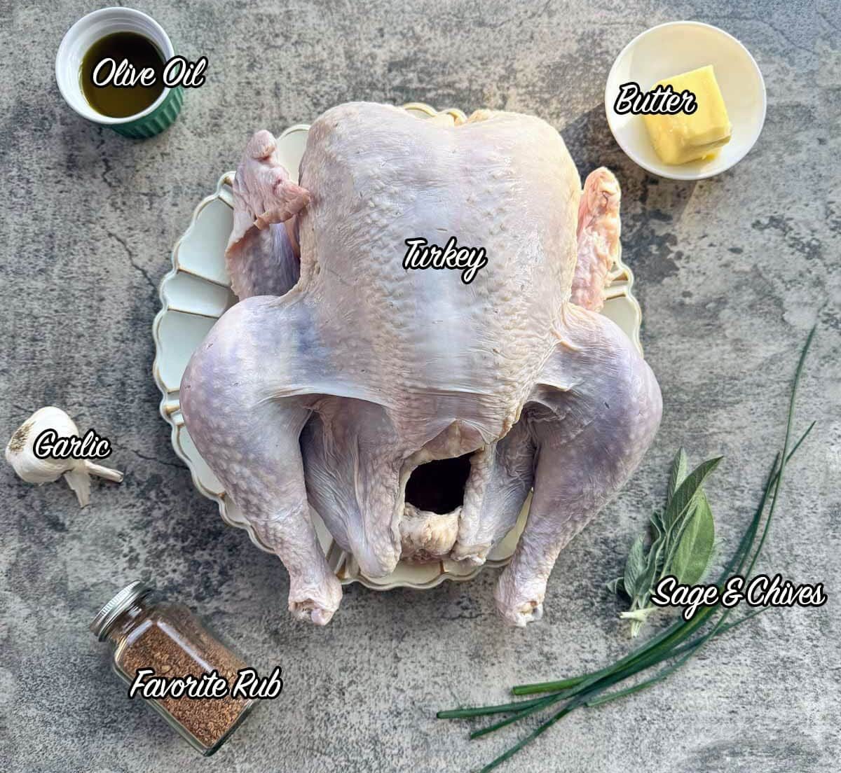 smoked spatchcocked turkey ingredients