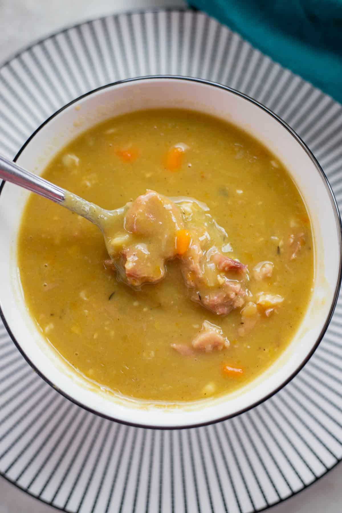 instant pot split pea soup recipe