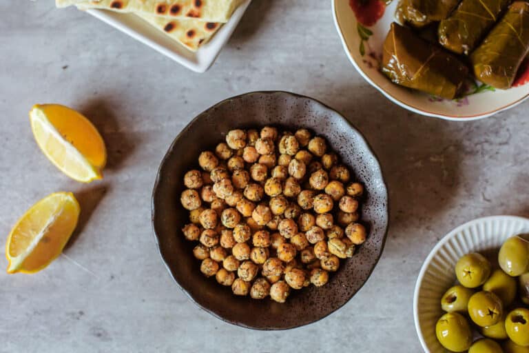 Mediterranean air fried chickpeas hilda s kitchen blog