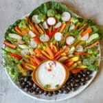 turkey veggie tray.