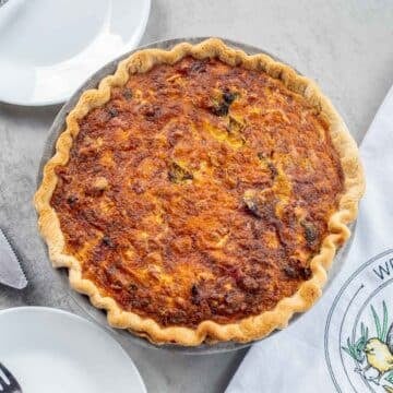 air fryer quiche.