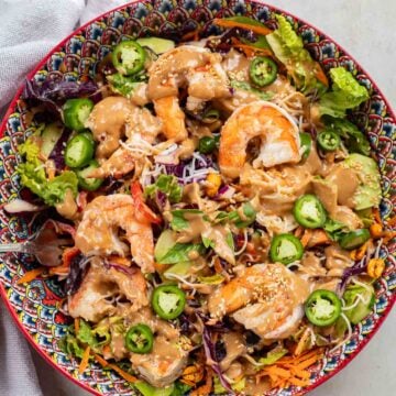 spring roll salad.