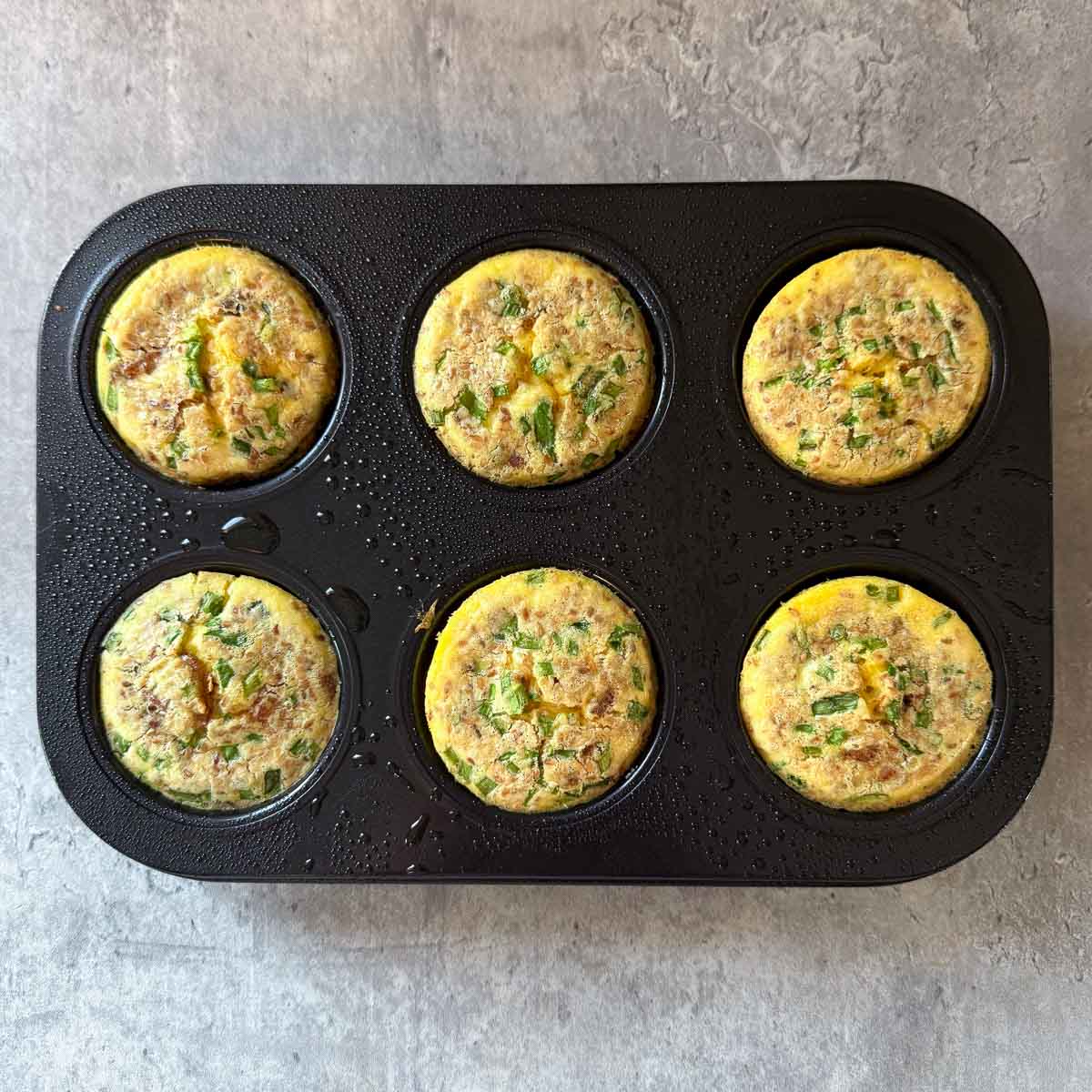 eggs baked in muffin tins