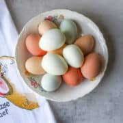 boiled eggs in a bowl