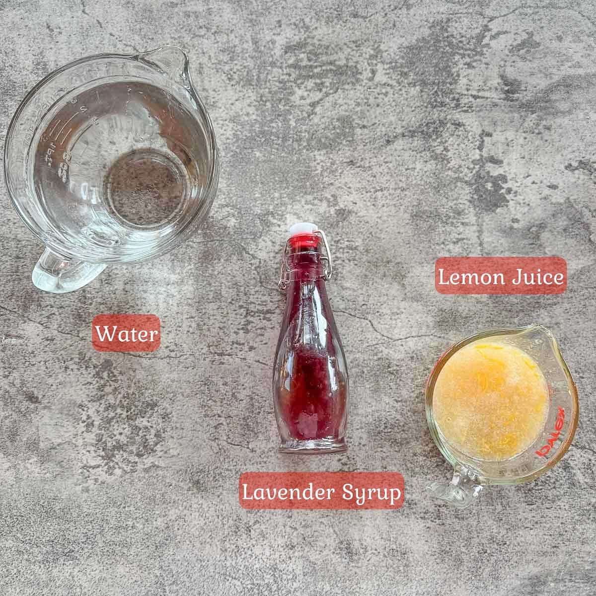 lavender lemonade ingredients
